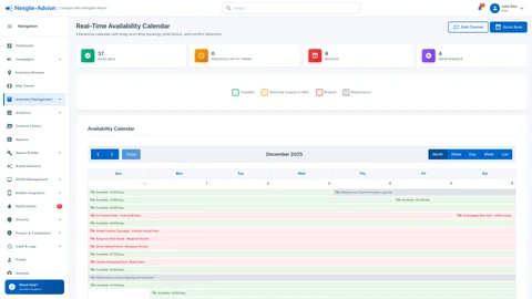 Nexgile Advion Command interface