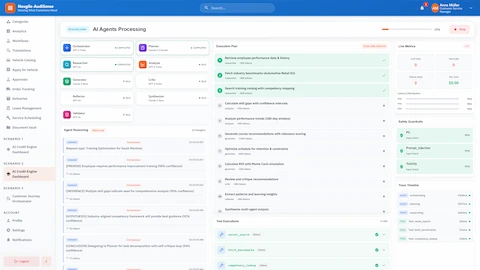 AI-Powered Dealer Training Optimizer interface