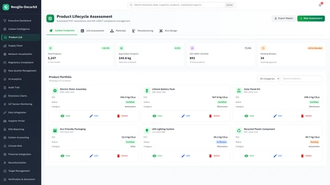 Nexgile DecarbX Catalyst interface