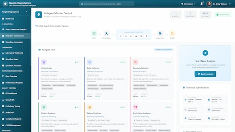 AI Predictive Maintenance System interface