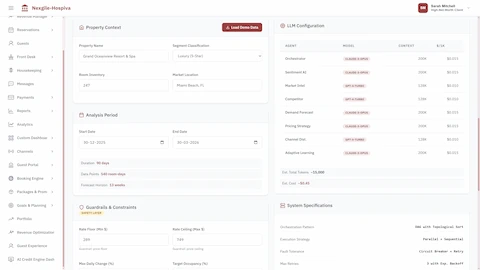 AI Revenue Optimization Digital Worker interface