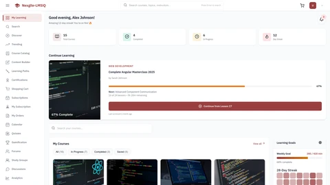 Nexgile Lmsiq Hub interface