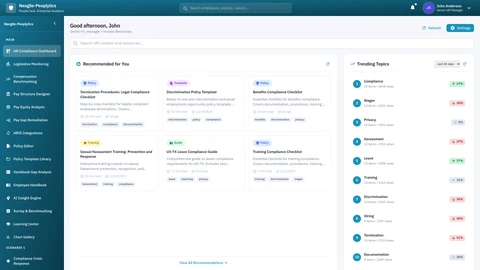 Nexgile Peoplytics Hub interface