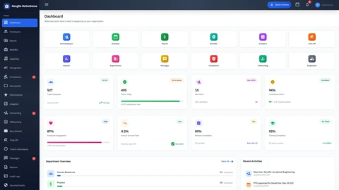 Nexgile RetireSense Hub interface